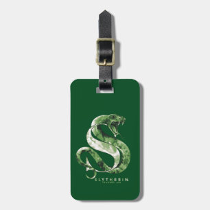 Étiquette À Bagage Harry Potter SLYTHERIN™ Serpent Aquarelle