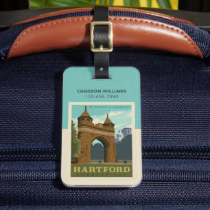 Étiquette À Bagage Hartford, CT
