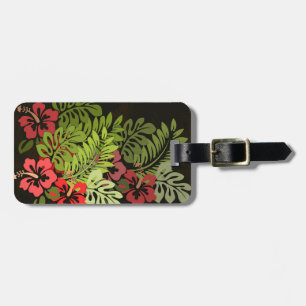 Étiquette À Bagage Hawaii Aloha Flower Art Print
