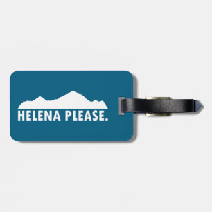 Étiquette À Bagage Helena Montana Merci
