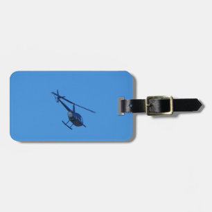 Étiquette À Bagage Hélicoptère R44