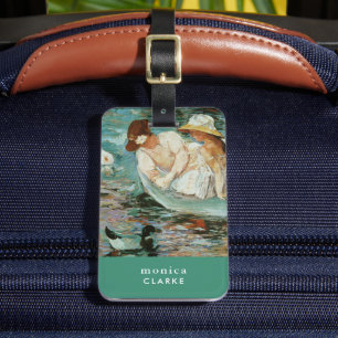 Étiquette À Bagage Heure d'été   Mary Cassatt