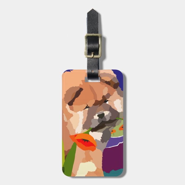 Étiquette À Bagage HEURE POUR L'ÉTIQUETTE de bagage de bouffe de (Devant Vertical)