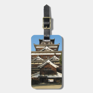 Étiquette À Bagage Hiroshima Castle 広 島 城, Hiroshima, Japon
