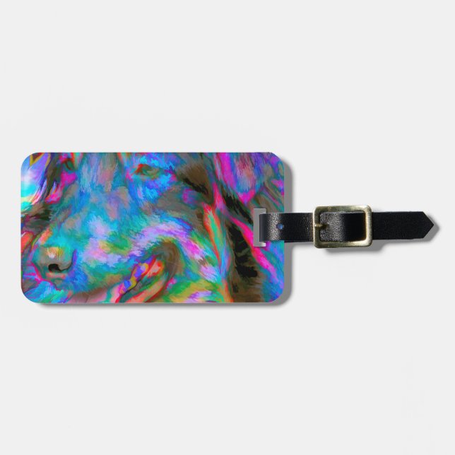 Étiquette À Bagage Homme principal (Devant horizontal)