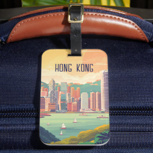 Étiquette À Bagage Hong Kong