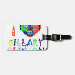 Étiquette À Bagage Hope Vote Blue Lovely Reflection Extraordinaire Hi