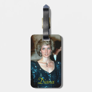 Étiquette À Bagage HRH Princess Diana Vienne 1986