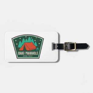 Étiquette À Bagage Idaho Panhandle Forêts Nationales Camping