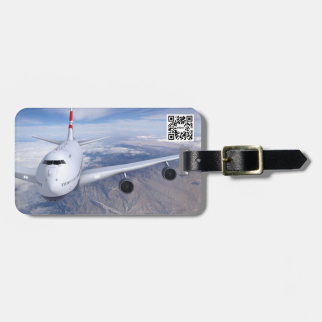 ÉTIQUETTE À BAGAGE IDENTIFICADOR DE EQUIPAJE (Devant horizontal)