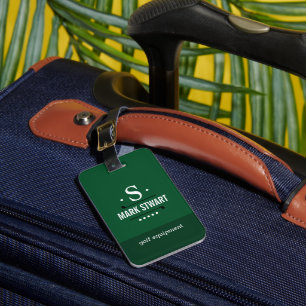 Étiquette À Bagage Identification de l'équipement de golf