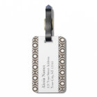 Impression de grilles de mocha et de corail