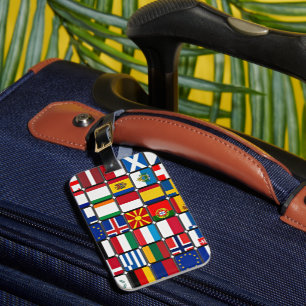 Étiquette À Bagage Indicateurs mondiaux