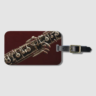 Étiquette À Bagage Instrument de la musique Oboe