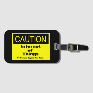 Étiquette À Bagage Internet des objets IoT Avertissement Signal d'ave