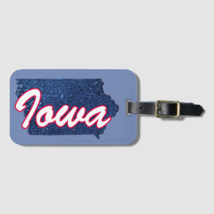 Étiquette À Bagage Iowa