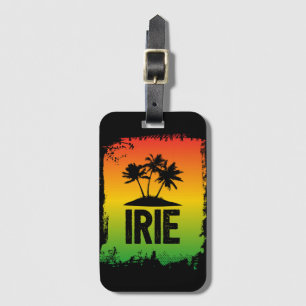 Étiquette À Bagage IRIE Jamaican Patwah Hello Tropical