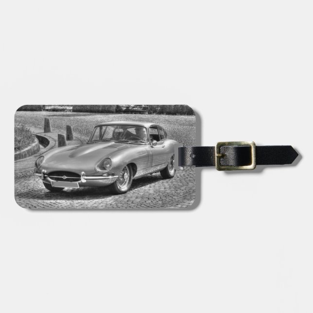 Étiquette À Bagage Jaguar E (Devant horizontal)