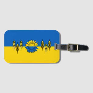 Étiquette À Bagage J'aime l'Ukraine