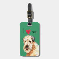 J'aime mon Terrier blond comme les blés enduit