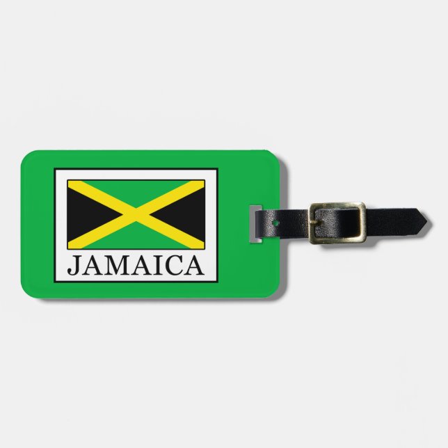 Étiquette À Bagage Jamaïque (Devant horizontal)