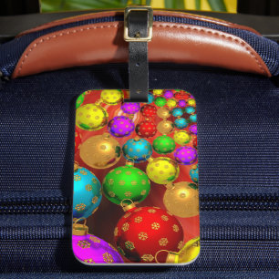 Étiquette À Bagage Jamboree d'ornement de Noël