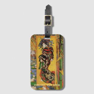 Étiquette À Bagage Japonais Courtesan Oiran par Vincent van Gogh