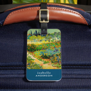 Étiquette À Bagage Jardin d'Arles   Vincent van Gogh