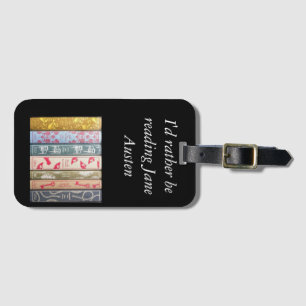 Étiquette À Bagage Je préfère lire Jane Austen