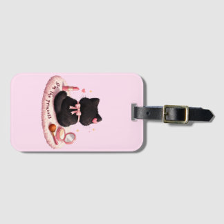 Étiquette À Bagage Je suis la Princesse