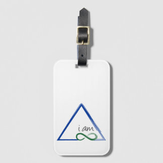 Étiquette À Bagage Je suis une étiquette de bagage de triangle