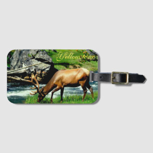 Étiquette À Bagage Jellowstone Bagage Tag-Elk