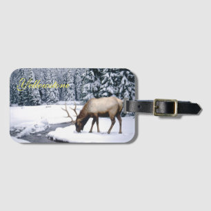 Étiquette À Bagage Jellowstone Bagage Tag-Elk