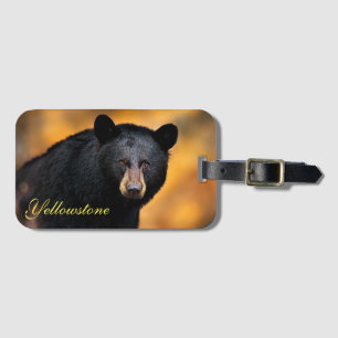 Étiquette À Bagage Jellowstone Luggage Bear