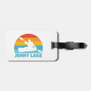 Étiquette À Bagage Jenny Lake Grand Teton National Park Kayak