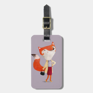 Étiquette À Bagage Jeune fille de Mod Fox