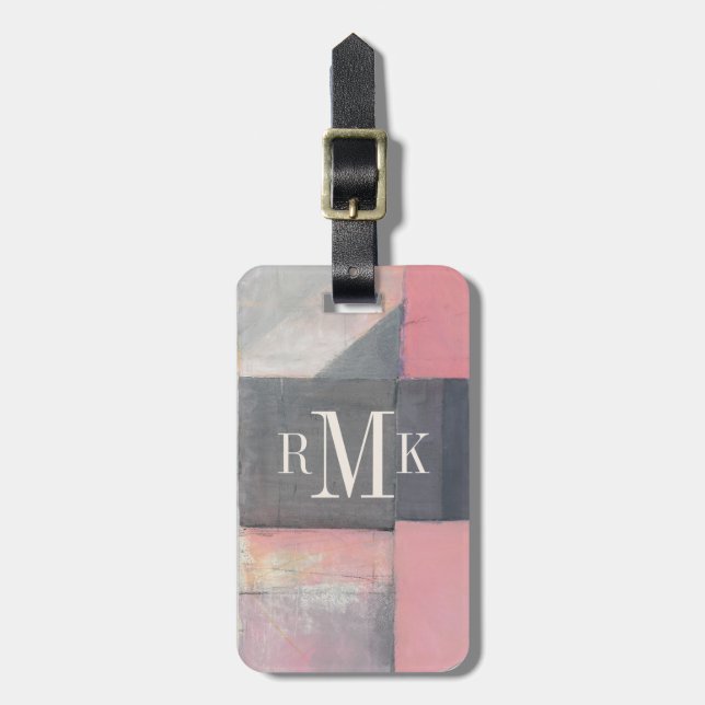 Étiquette À Bagage Jeune mariée de rougissement (Devant Vertical)