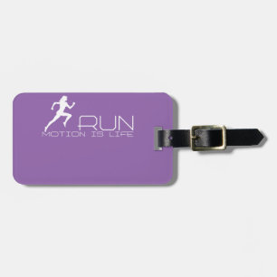 Étiquette À Bagage Jogging girl