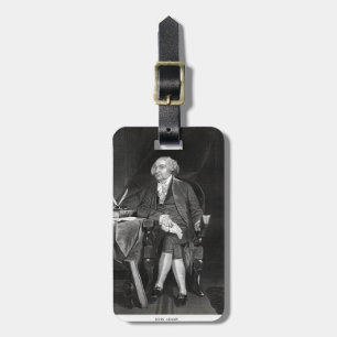 Étiquette À Bagage John Adams