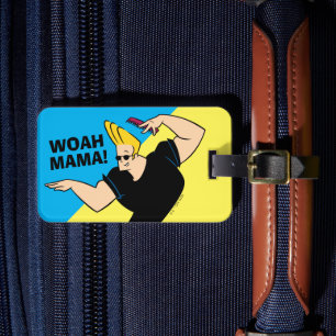 Étiquette À Bagage Johnny Bravo Coiffure