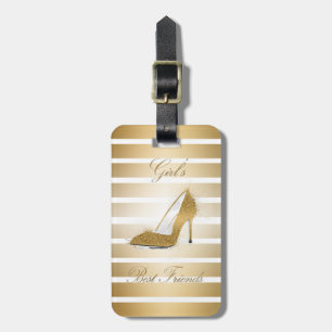 Étiquette À Bagage Jolie talons hauts chaussures "Filles meilleurs am