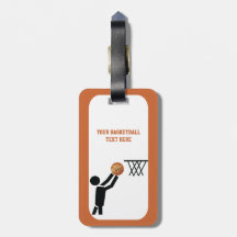 Joueur de basket-ball avec balle personnalisée