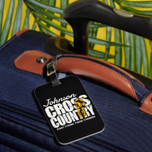 Étiquette À Bagage Joueur d'équipe d'exécution d'AJOUT TEXTE inter-pa