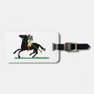 Étiquette À Bagage Joueur Polo vintage sur Pony