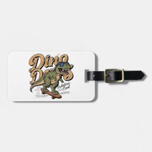 Étiquette À Bagage Jours Dino