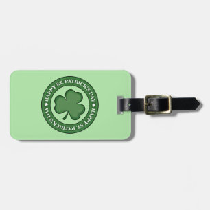 Étiquette À Bagage Joyeuse Saint-Patricks Day