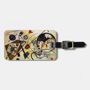Étiquette À Bagage Kandinsky - Ligne Transverse
