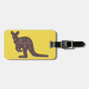 Étiquette À Bagage Kangaroo