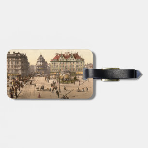 Étiquette À Bagage Karlsplatz et gare ferroviaire, Munich, Allemagne