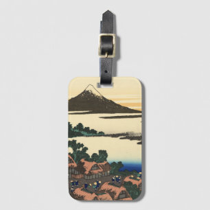 Étiquette À Bagage Katsushika Hokusai Dawn dans la province de Kai